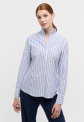 ETERNA Blouse in Blauw: voorkant