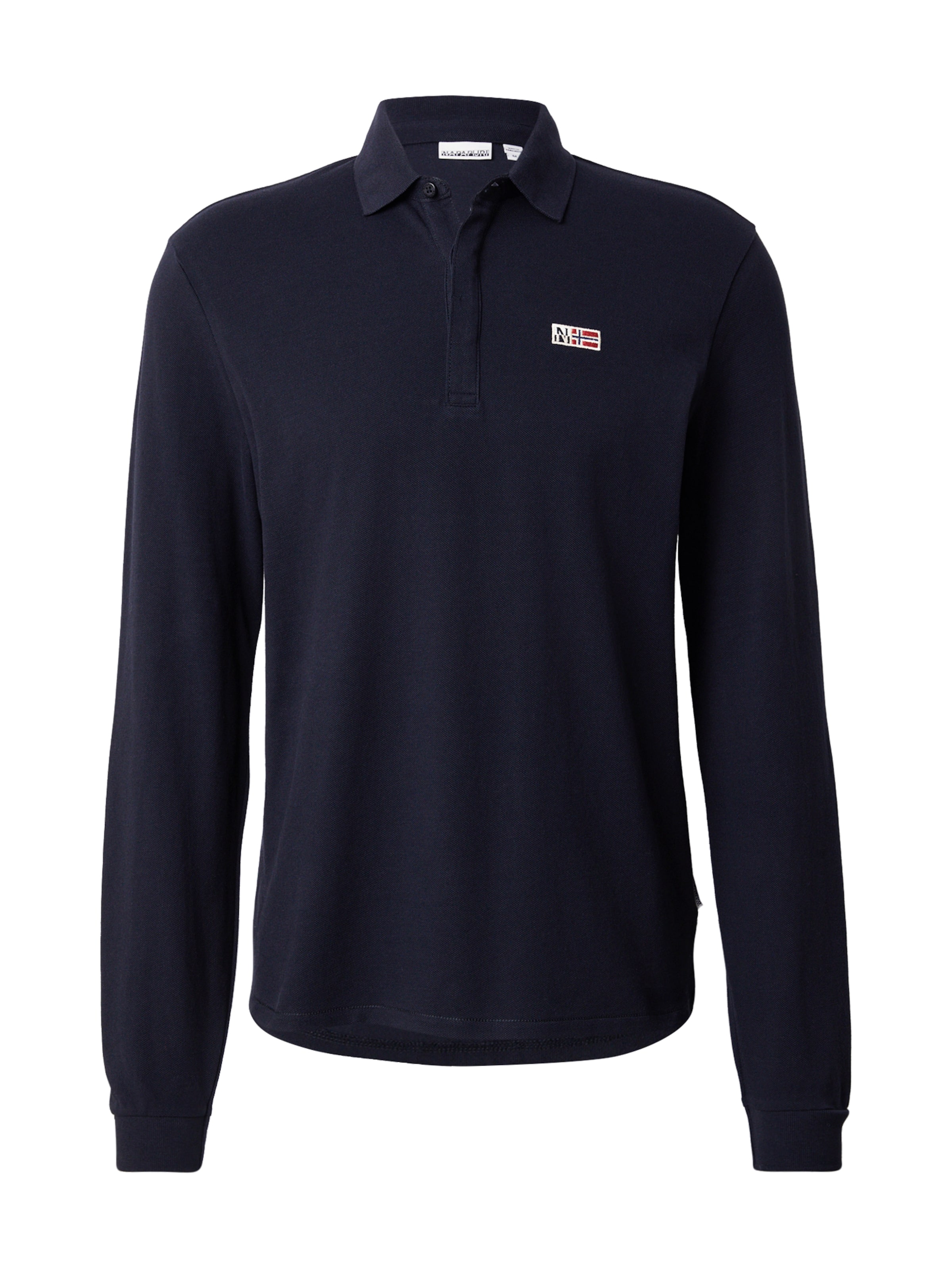 melns NAPAPIJRI T-Krekls 'EVAN': no priekšpuses