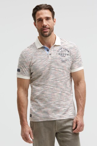 CAMP DAVID Shirt in White: front