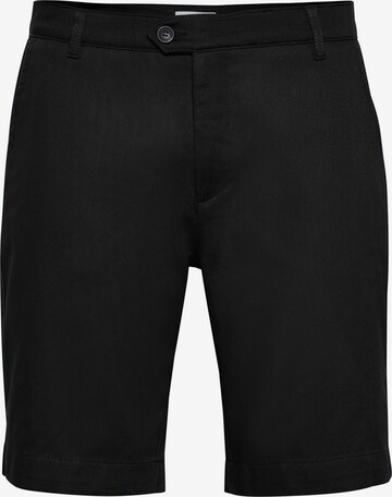 Pantaloni 'Fred ' di !Solid in nero: frontale