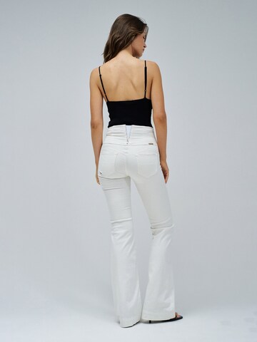 Wide Leg Jean 'Diva' Salsa Jeans en blanc