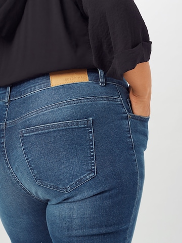 Noisy May Curve Slimfit Jeans in Blau