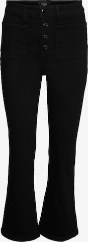 VERO MODA Flared Jeans 'Stella' in Black: front