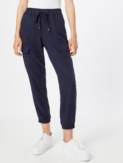 MORE & MORE Cargo Pants in Navy, View model