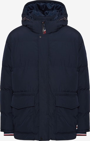 FQ1924 - Parca de invierno 'Jacob' en azul: frente