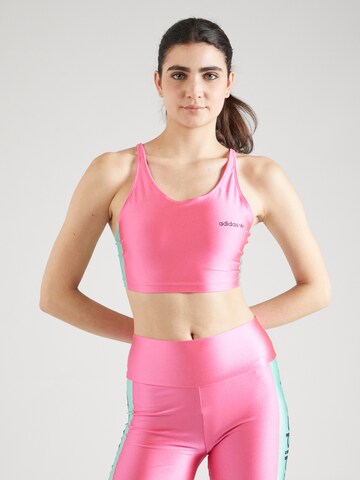 rožinė ADIDAS ORIGINALS Palaidinė be rankovių 'High Shine ': priekis