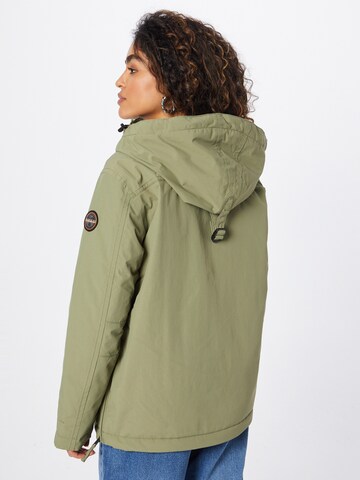 NAPAPIJRI Between-Season Jacket 'Rainforest' in Green