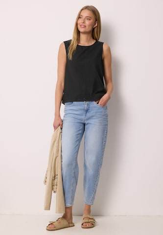 Street One Studio Bluse in Schwarz