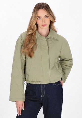 Veste mi-saison DreiMaster Vintage en vert : devant