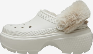 Crocs Clogs in Beige: voorkant