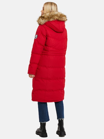 Threadbare Zimní kabát 'Arnie' – červená