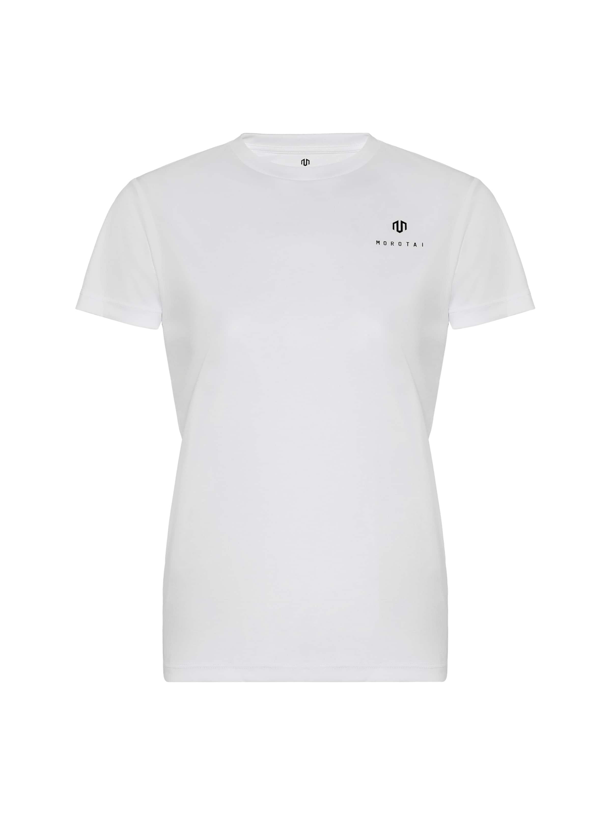 MOROTAI Funktionsshirt 'Ultralight Basic' in Weiß: Vorderseite