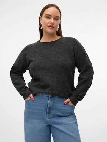 Vero Moda Curve Sweater 'VMCDOFFY' in Black