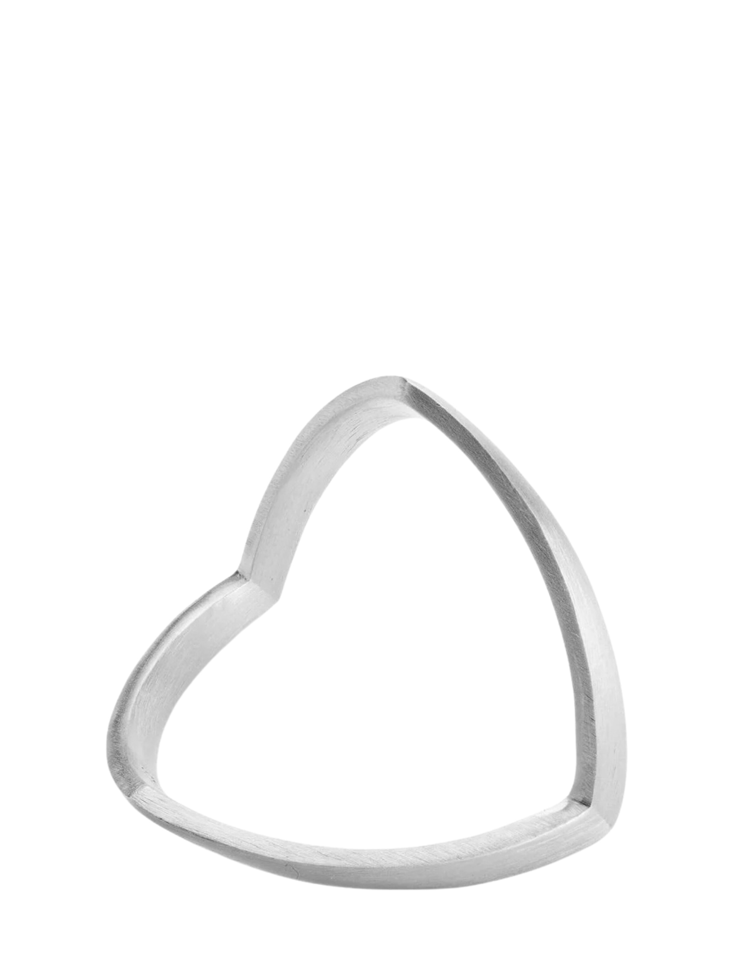 Jane Kønig Ring 'V' i sølv