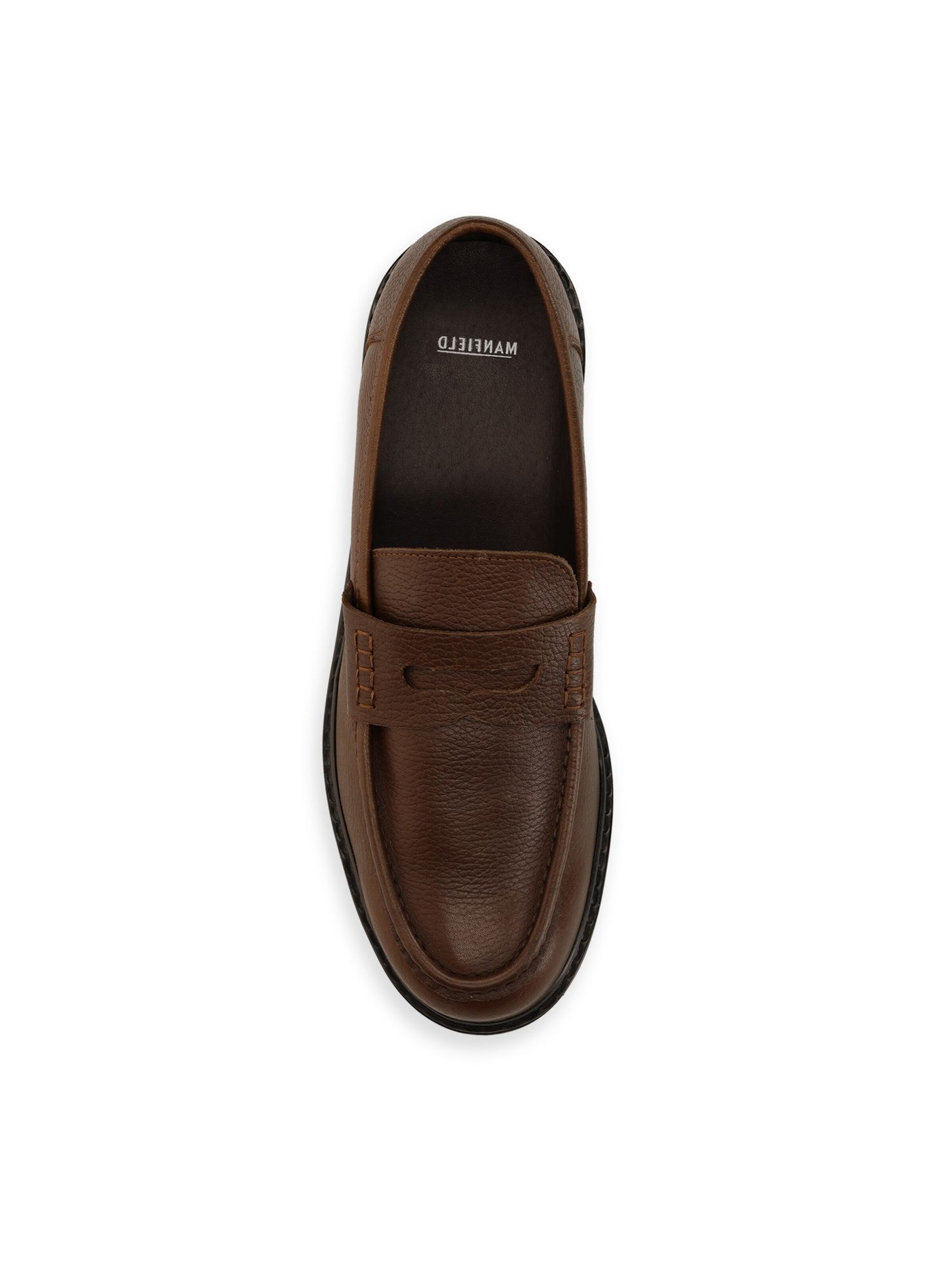 MANFIELD Mocassins in Bruin