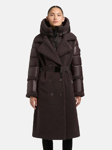 khujo Winter coat 'Kalmia' in Purple: front