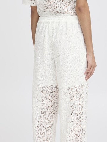 b.young Regular Trousers ' BYBXSOLACY ' in White