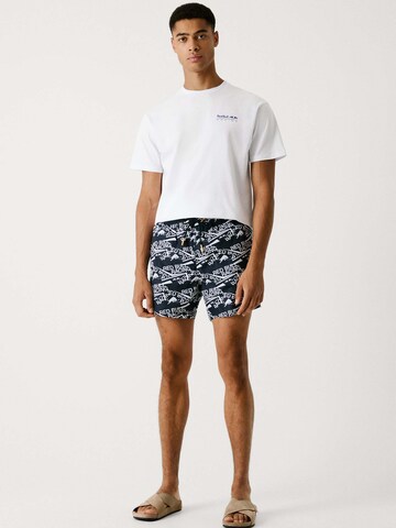 Red Bull Racing x Pepe Jeans Badeshorts in Blau