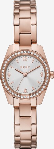 DKNY Analog Watch in Pink: front