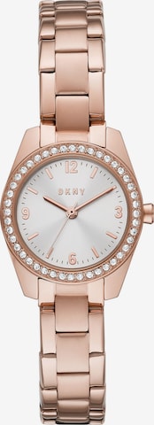 DKNY Analog Watch in Pink: front