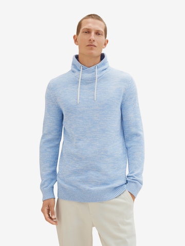 TOM TAILOR Sweater in Blue: front