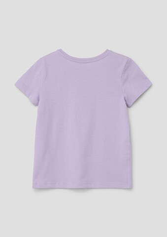 s.Oliver Shirt in Lila: terug