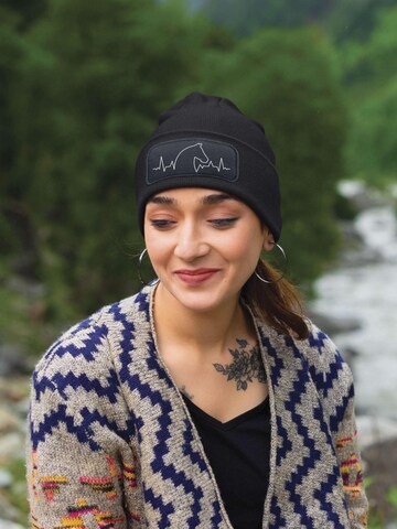 Youth Designz Beanie 'Heartbeat Pferd' in Black