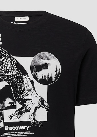 s.Oliver Shirt in Zwart