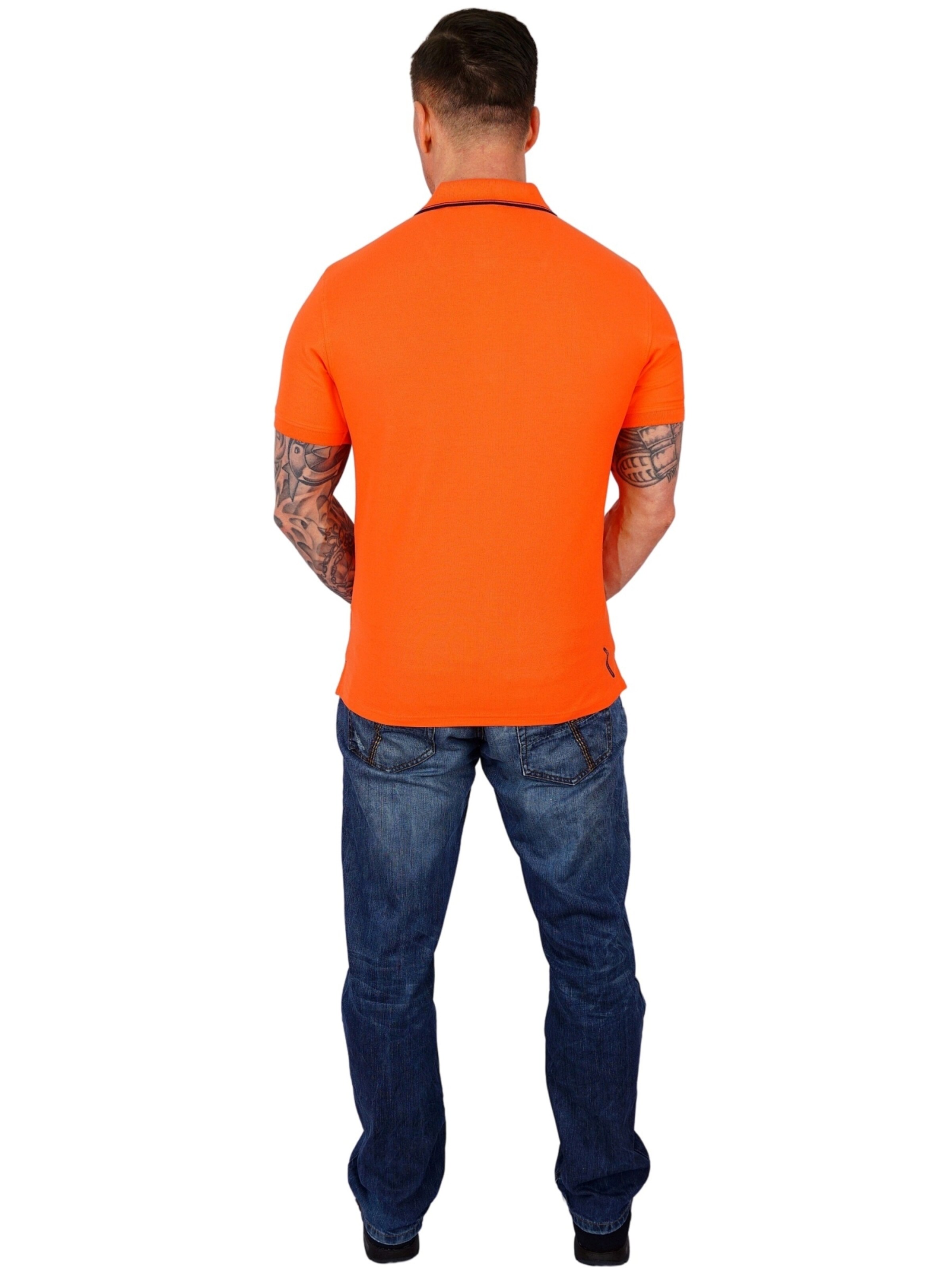 U.S. POLO ASSN. Shirt in Oranje