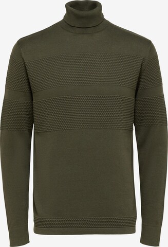 SELECTED HOMME Trui 'Maine' in Groen: voorkant