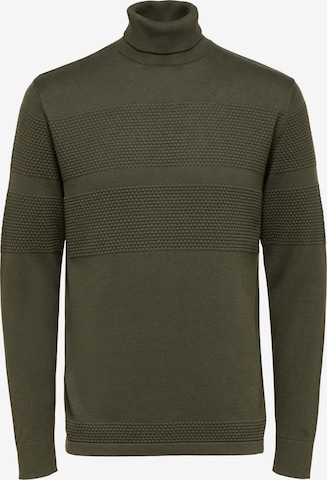 SELECTED HOMME Pullover 'Maine' i grøn: forside