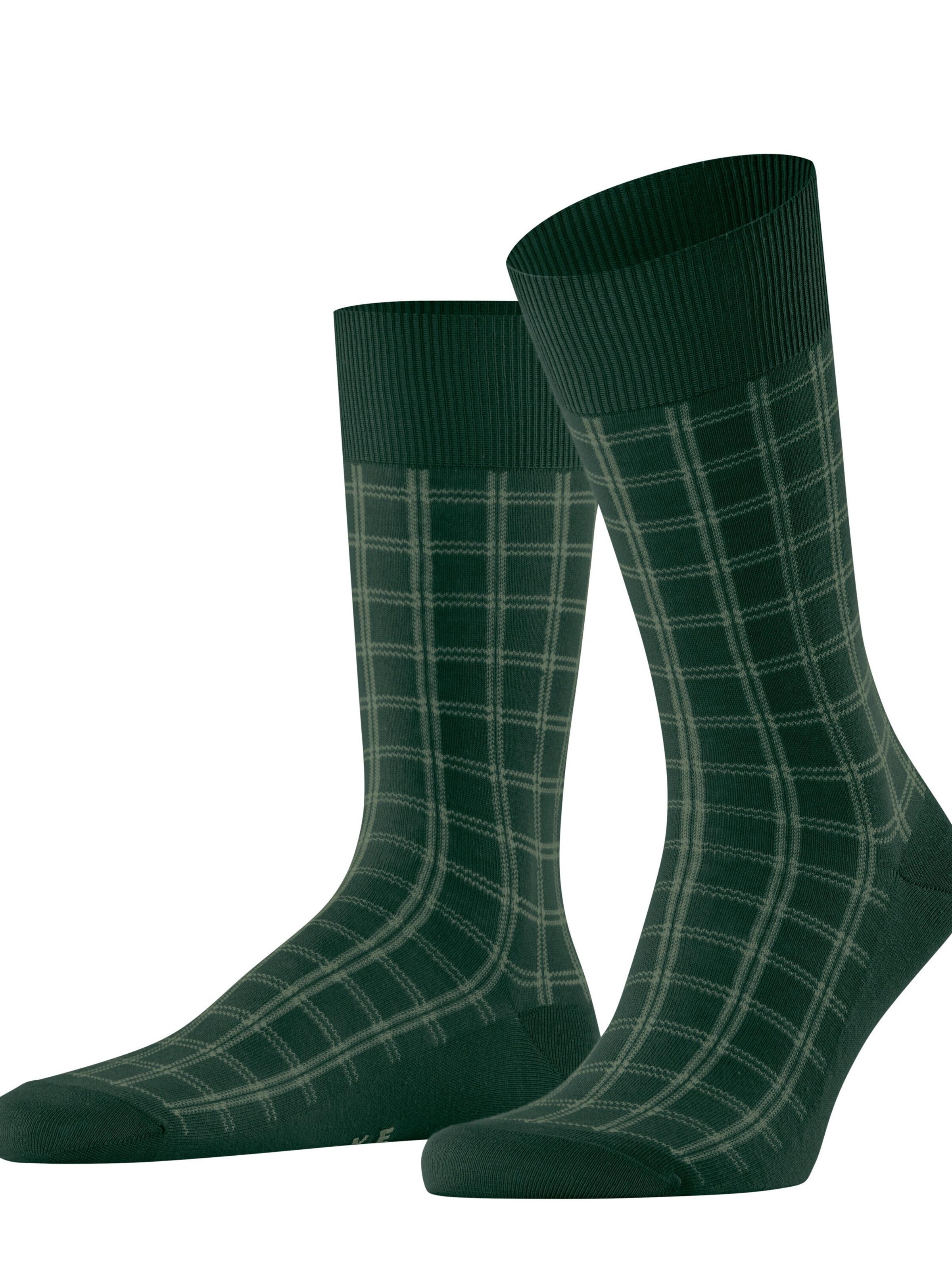 FALKE Socks 'Modern Tailor' in Green: front