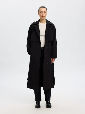 Manteau mi-saison 'SLFALINE TECH' SELECTED en noir