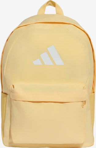 ADIDAS PERFORMANCE - Mochila deportiva 'Classic' en amarillo: frente