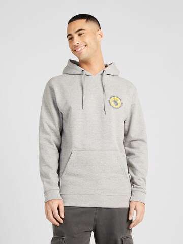 VANS Sweatshirt 'STAYING GROUNDED' in Grey: front