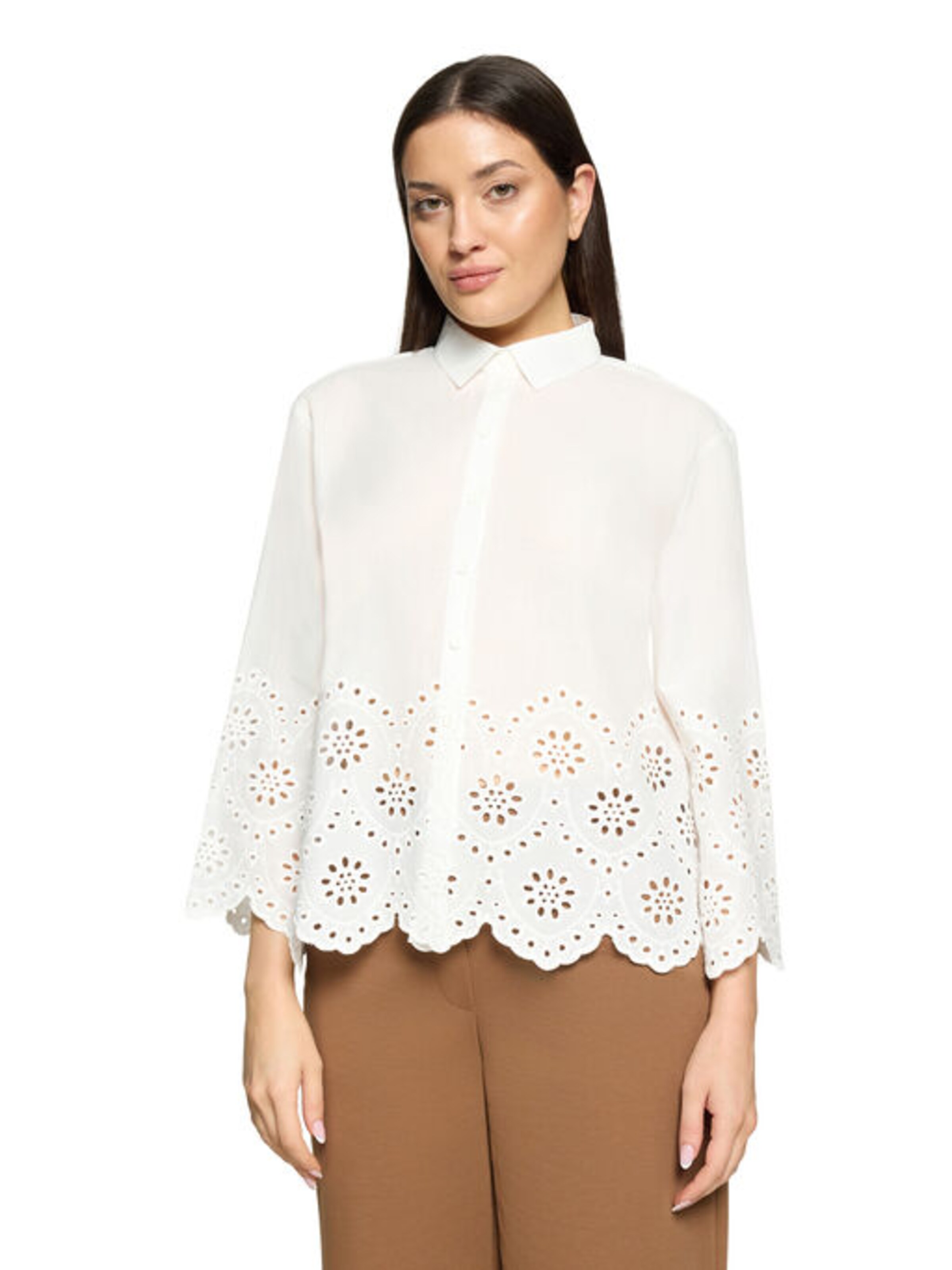 Chemisier Betty Barclay en blanc