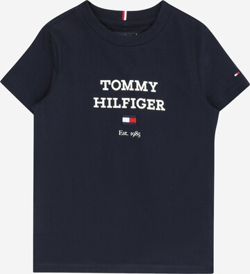 Maglietta di TOMMY HILFIGER in blu: frontale