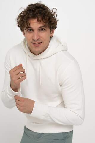 JACK & JONES Sweatshirt 'JPRCCLOGAN' in White: front