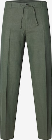 SELECTED Pantalon 'SLH196-OLE' in Groen: voorkant