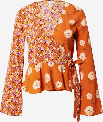 River Island - Camisa em laranja: frente