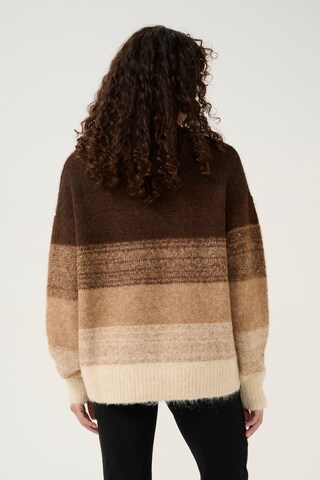 Pull-over CULTURE en marron