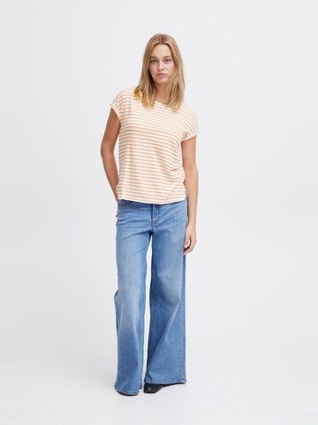 ICHI T-Shirt ' Yulietta ' in Orange