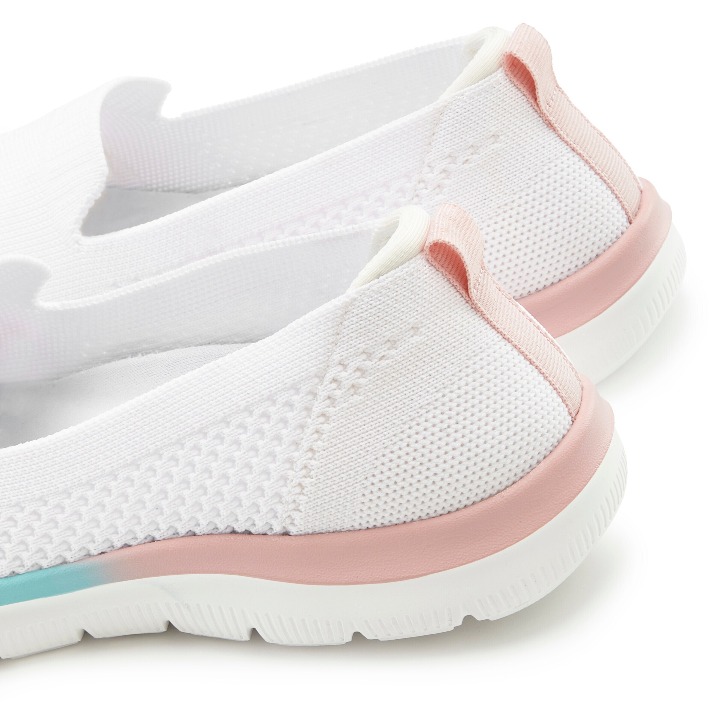 LASCANA - Zapatillas sin cordones en blanco