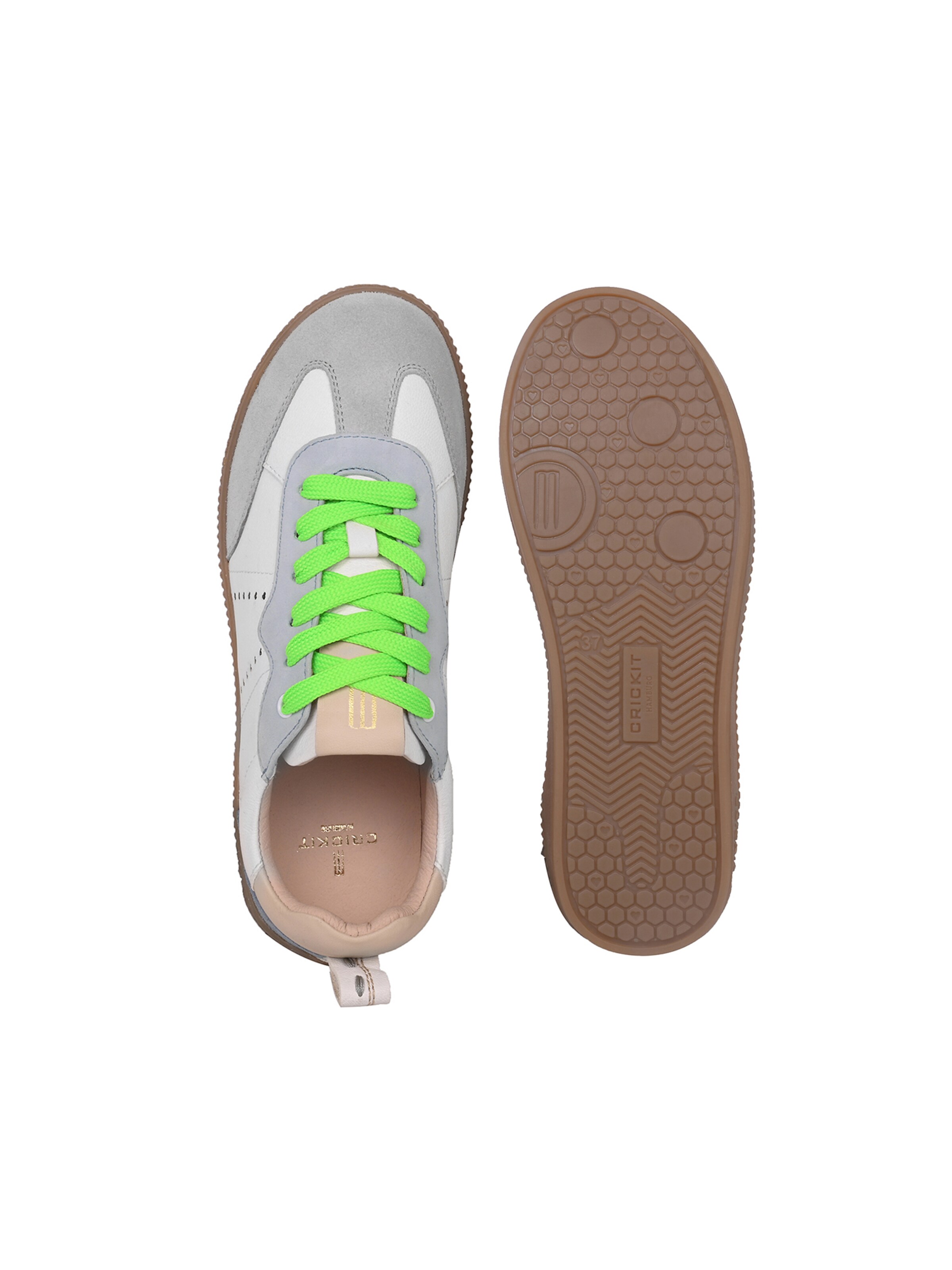 Crickit Sneakers laag ' RUNA ' in Wit