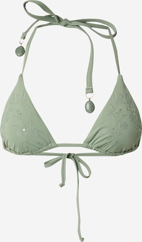 Triangle Hauts de bikini 'Giselle' Hunkemöller en vert : devant