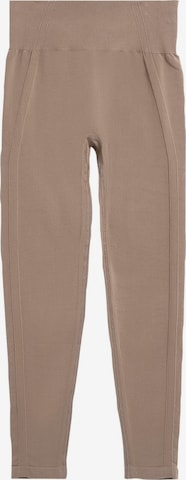 Leggings ARMEDANGELS en beige : devant