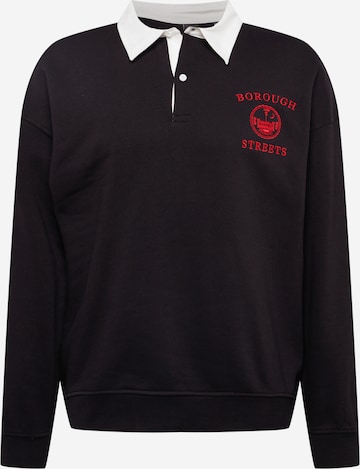 Only & Sons Sweatshirt 'DAVID' in Black: front