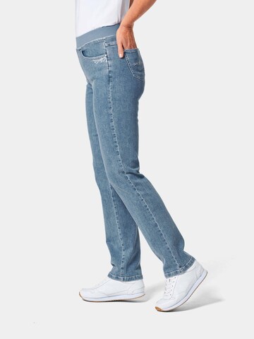 Goldner Regular Jeans Louisa in Blau