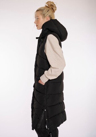 Hailys Weste in Schwarz