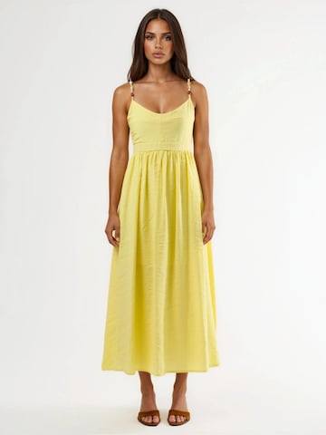 Robe Busem en jaune : devant
